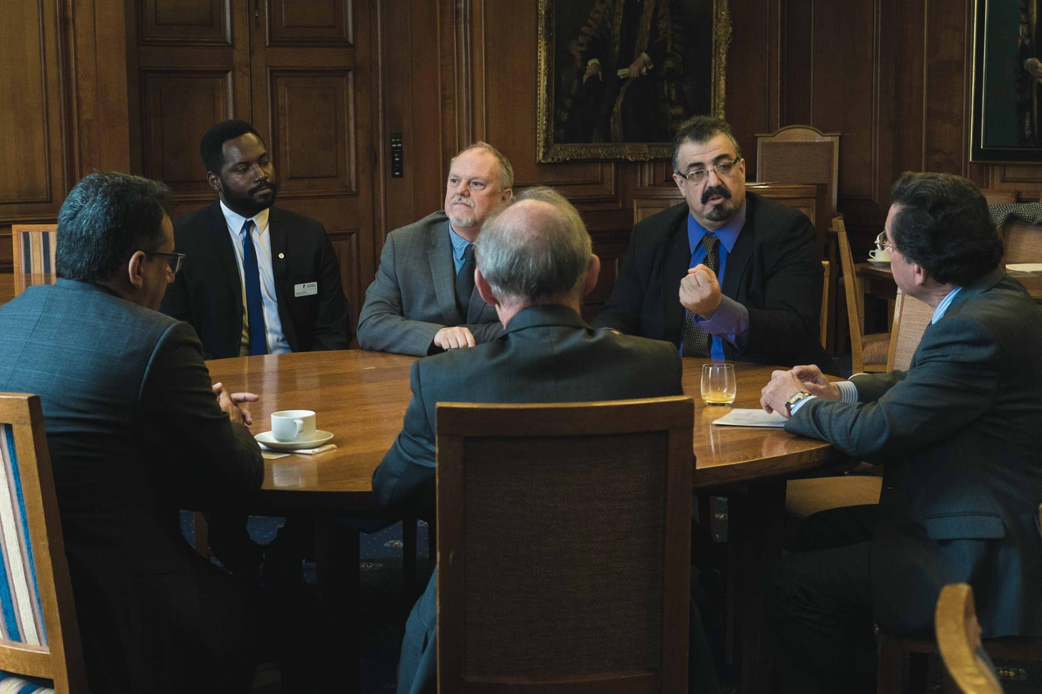 signing ceremony of an agreement between KSU and The University of Nottingham