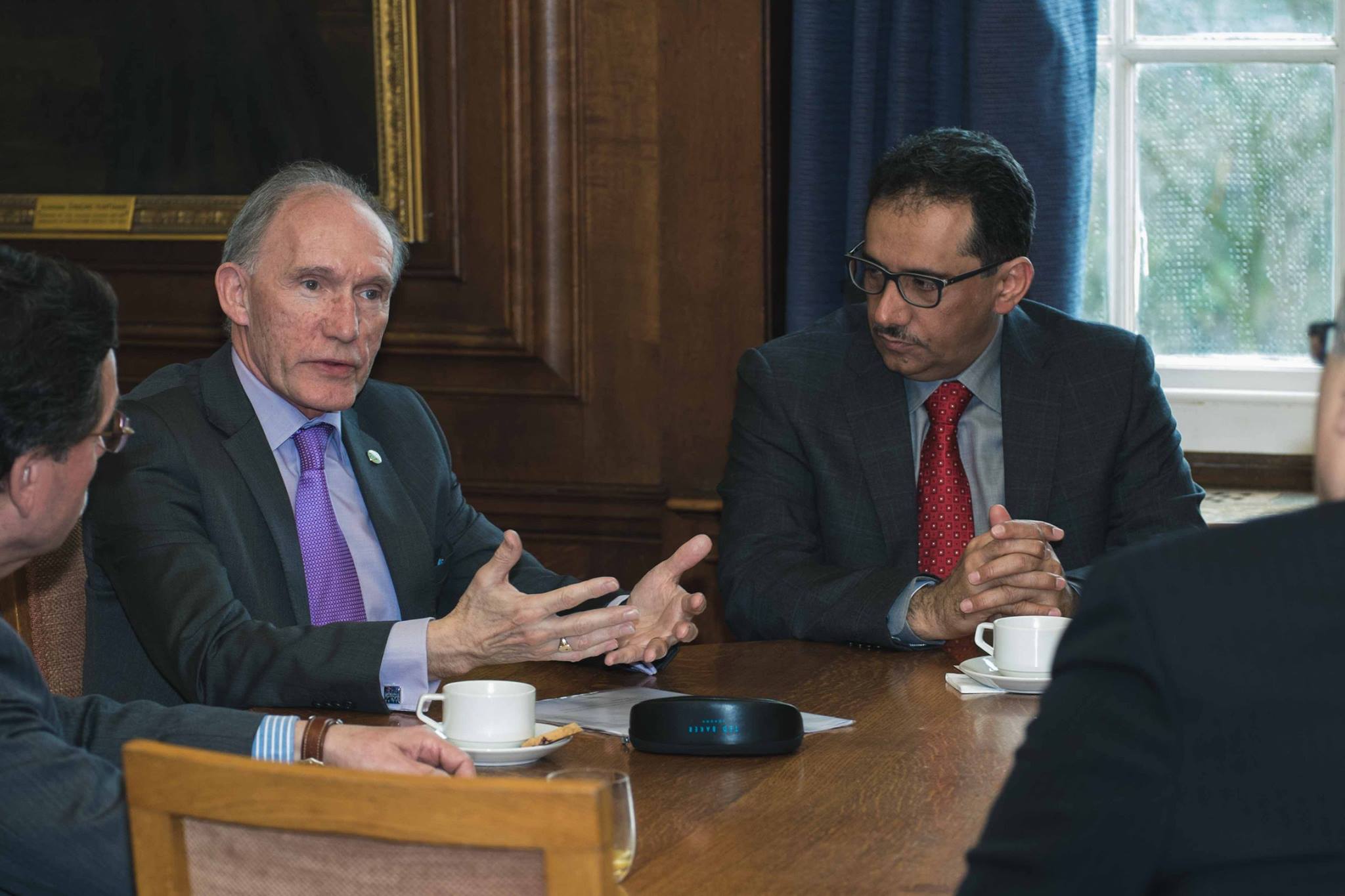 signing ceremony of an agreement between KSU and The University of Nottingham